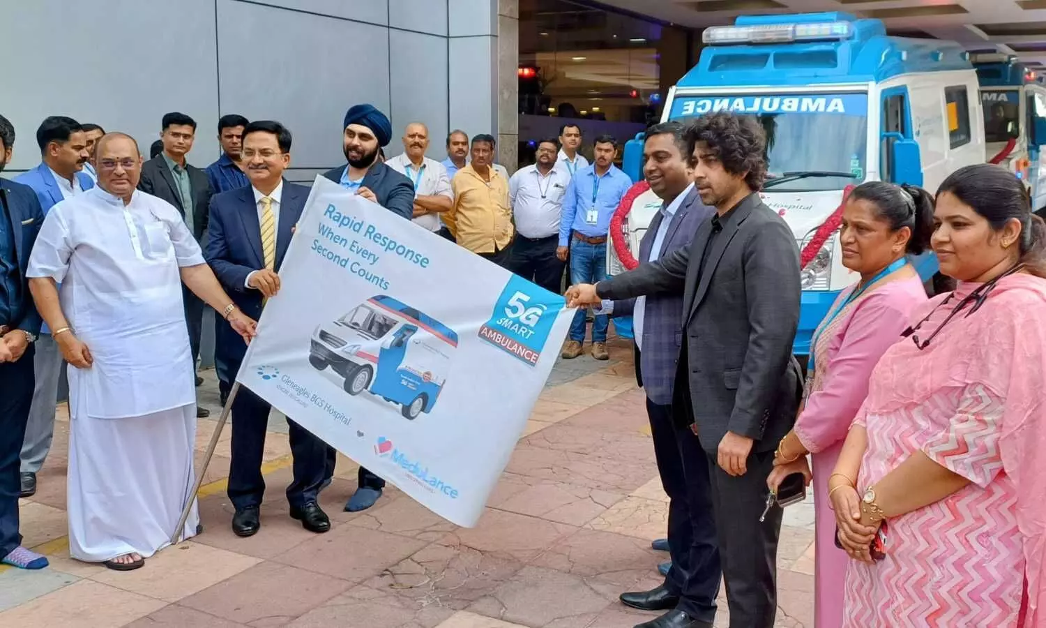 South Indias First 5G-Enabled Ambulance Service Launched by Gleneagles Hospital Kengeri