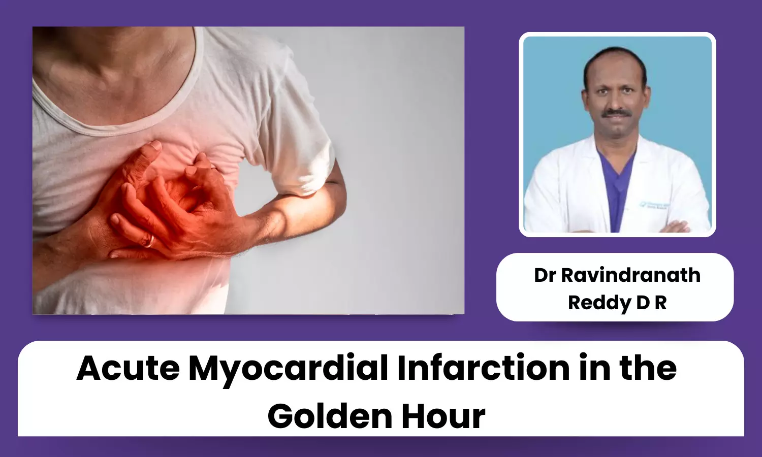 Rapid Response: Diagnosing and Treating Acute Myocardial Infarction in the Golden Hour - Dr Ravindranath Reddy D R