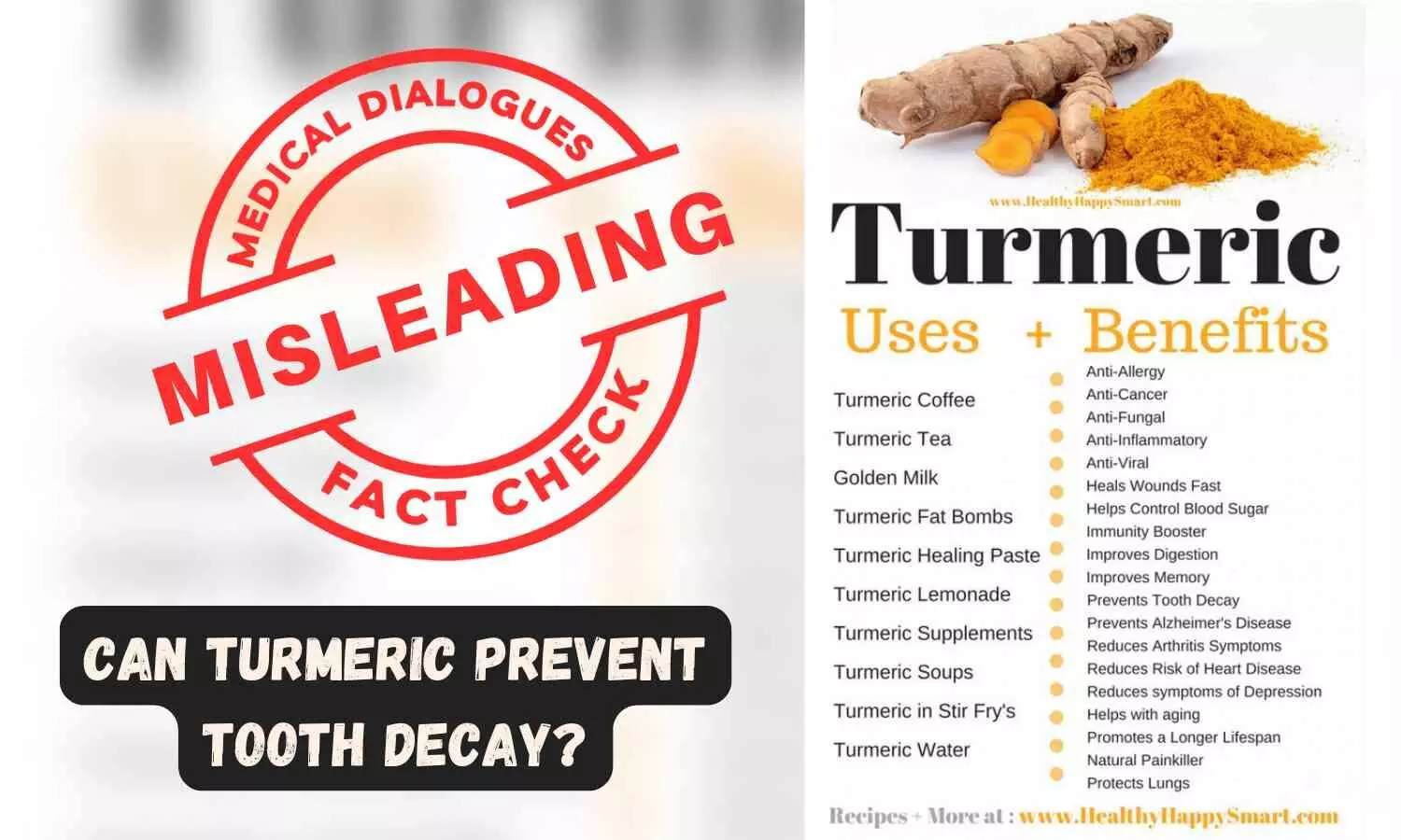 Fact Check: Can Turmeric Prevent Tooth Decay?