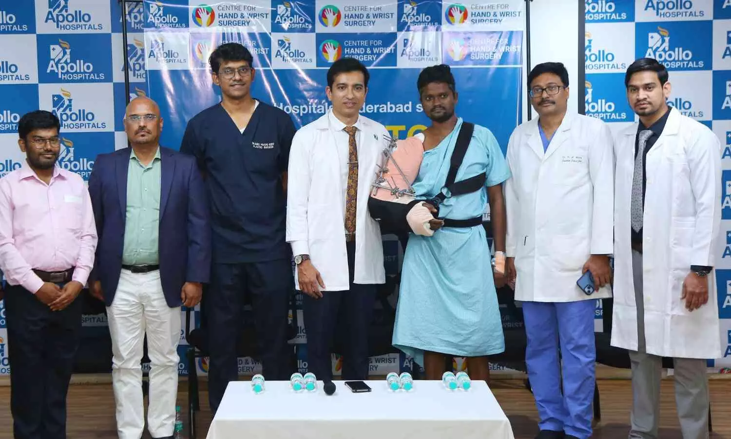 Apollo Hospitals Hyderabad Performs First Major Microvascular Replantation in Telugu States