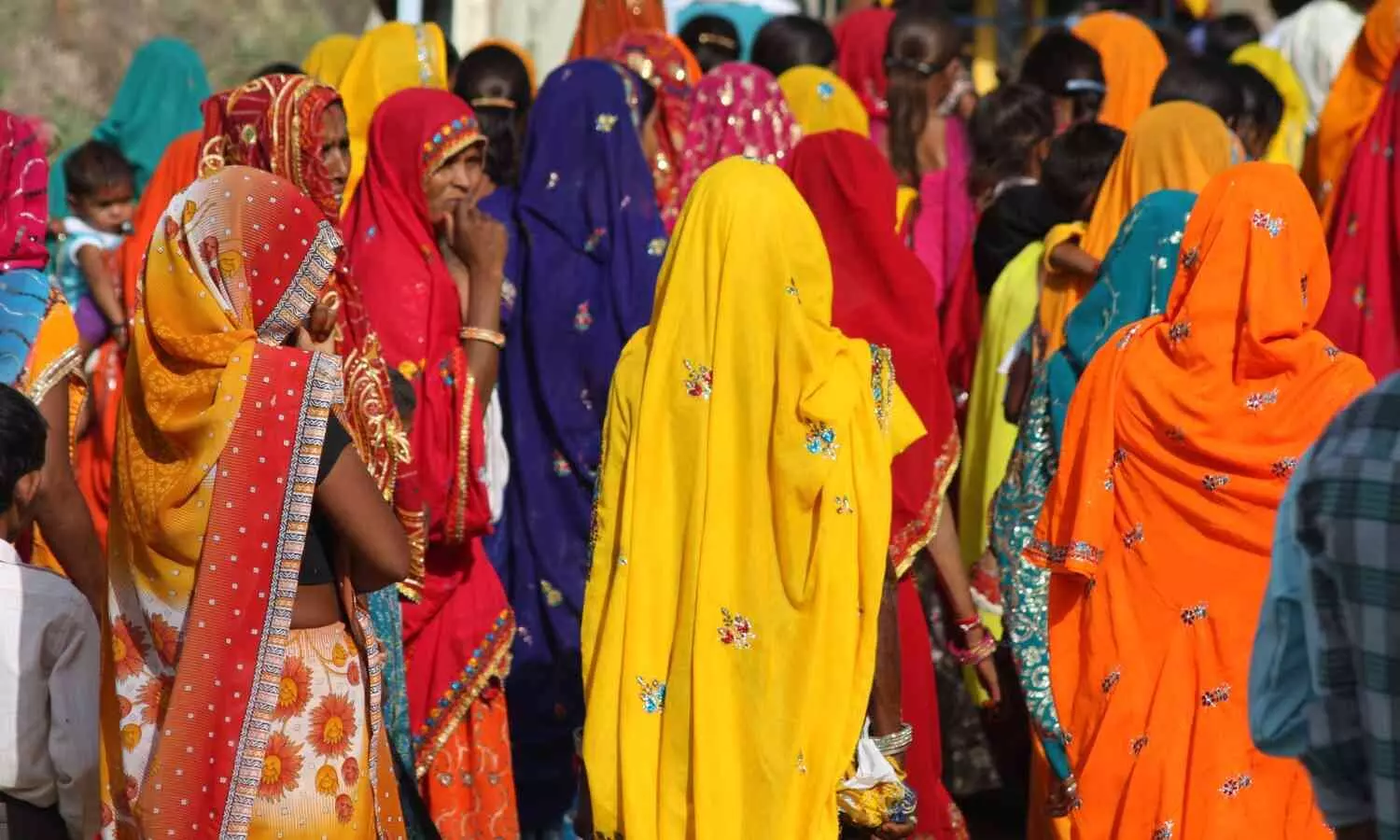 Image representing women wearing Saree