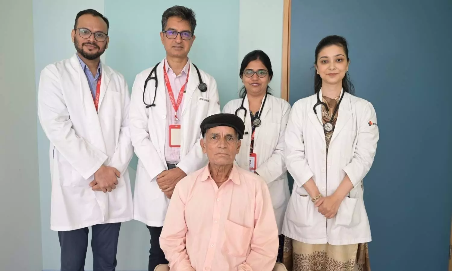 Medanta team and patient recovered from Rare Lymphoma