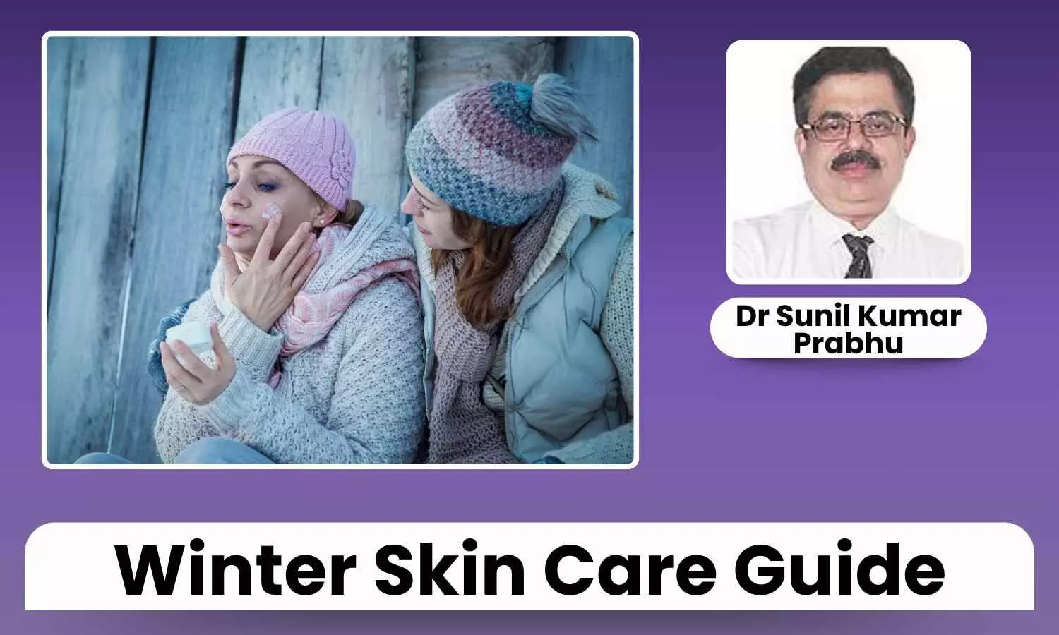 Featured image representing winter skin care