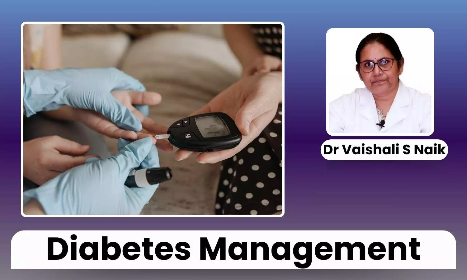 Featured image representing diabetes management