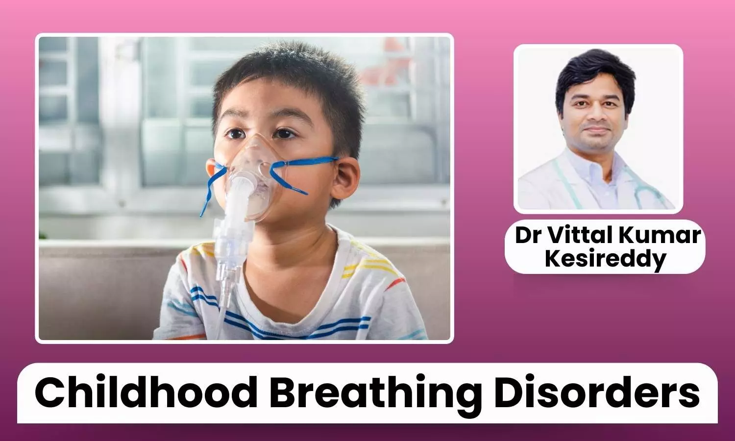 Featured image representing childhood breathing disorders