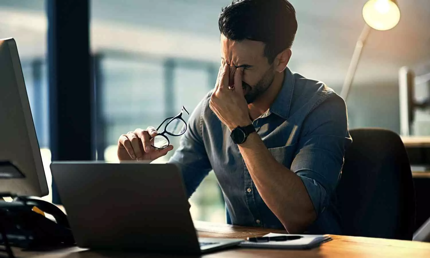 Image representing stressed man