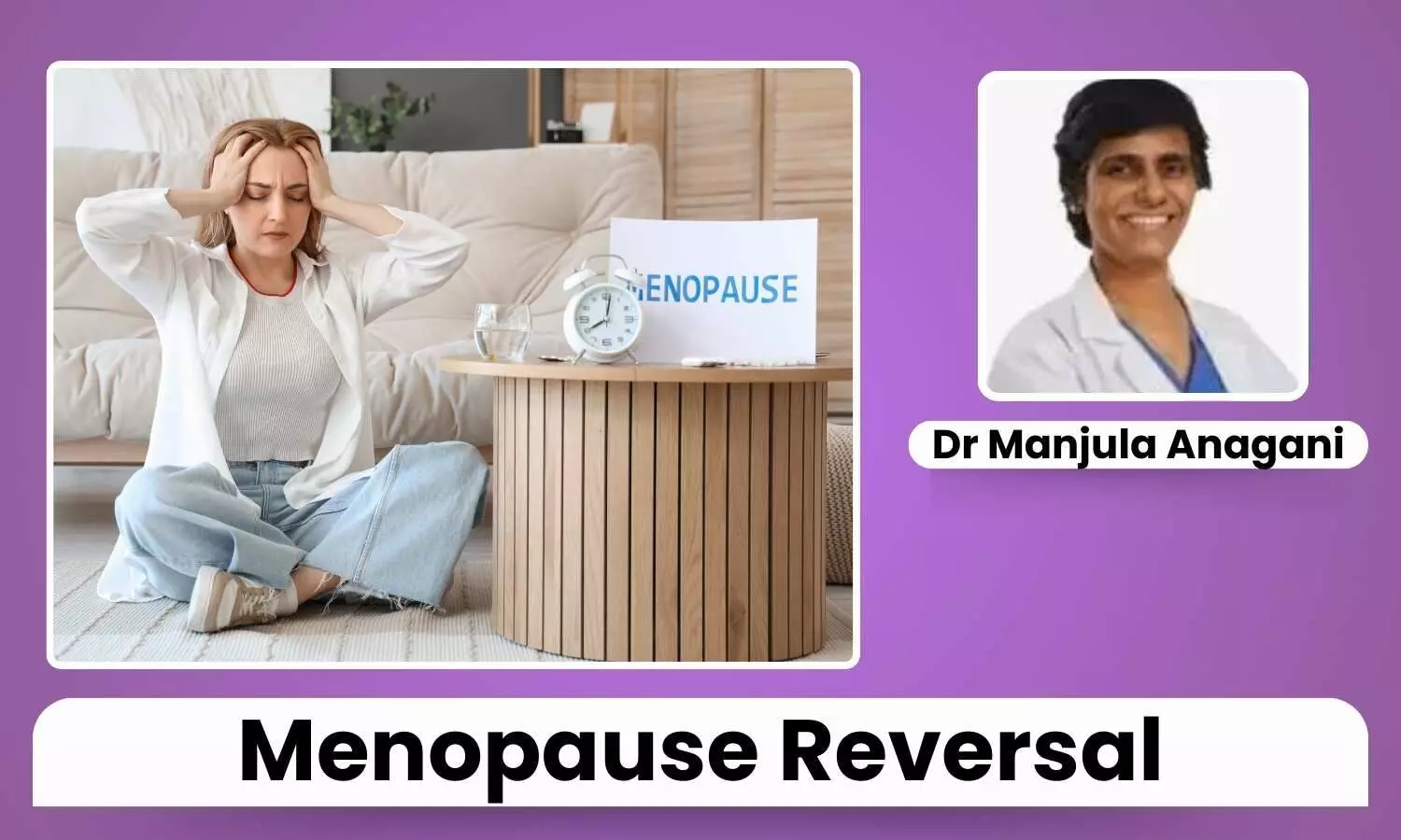 Feature image representing menopause