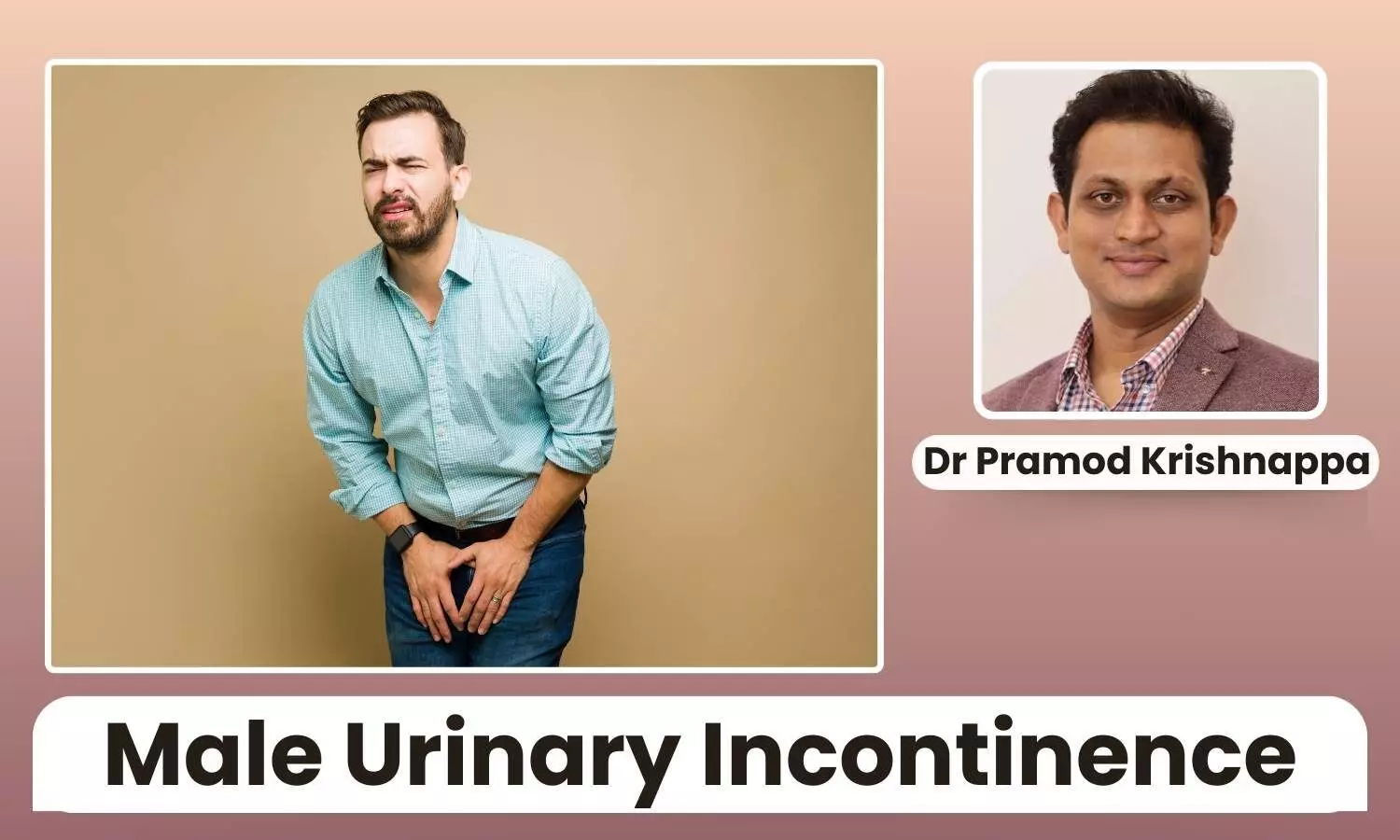 Featured image representing male urinary incontinence