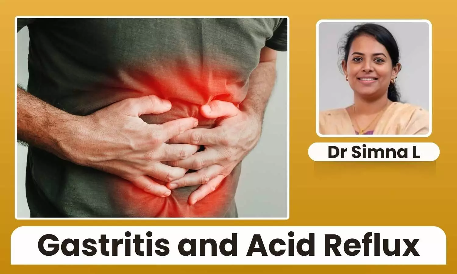 Featured image representing gastritis and acid reflux