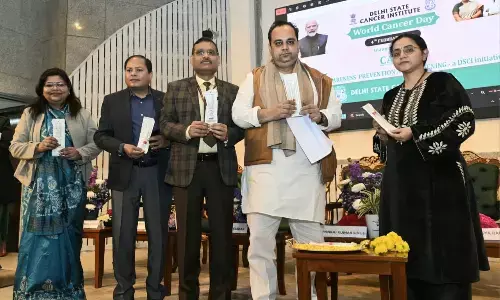 विश्व कैंसर दिवस पर दिल्ली स्टेट कैंसर इंस्टीट्यूट में CAPS कार्यक्रम का शुभारंभ
