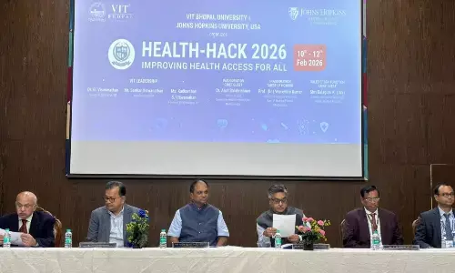 वीआईटी भोपाल विश्वविद्यालय और जॉन्स हॉपकिन्स विश्वविद्यालय ने हेल्थ-हैक 2026 का आयोजन कर समावेशी स्वास्थ्य नवाचार को बढ़ावा दिया वीआईटी भोपाल विश्वविद्यालय और जॉन्स हॉपकिन्स विश्वविद्यालय ने हेल्थ-हैक 2026 का आयोजन कर समावेशी स्वास्थ्य नवाचार को बढ़ावा दिया