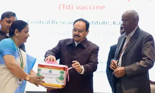 जेपी नड्डा ने देश में विकसित टीटेनस और वयस्क डिफ्थीरिया वैक्सीन लॉन्च की
