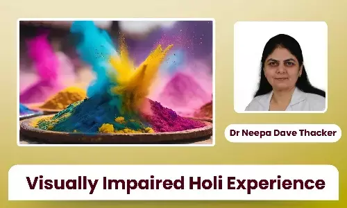 Feeling the Colours: How Visually Impaired Children Experience Holi? - Dr Neepa Dave Thacker