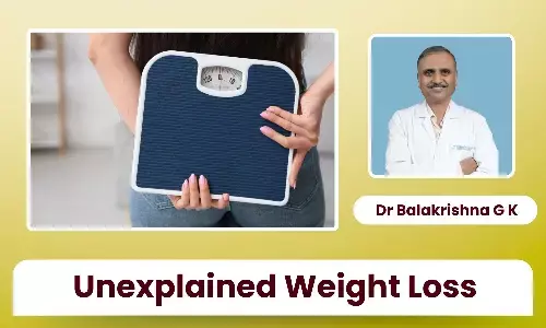Unexplained Weight Loss: When Doctors Start Thinking Beyond Diet - Dr Balakrishna G K Unexplained Weight Loss: When Doctors Start Thinking Beyond Diet - Dr Balakrishna G K