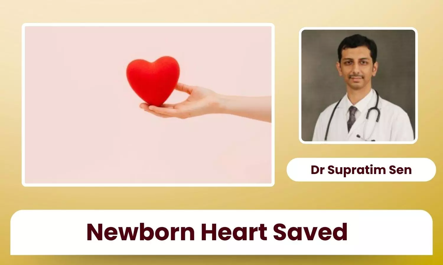 Critical Heart Case: Newborn Saved with Timely PDA Intervention - Dr Supratim Sen