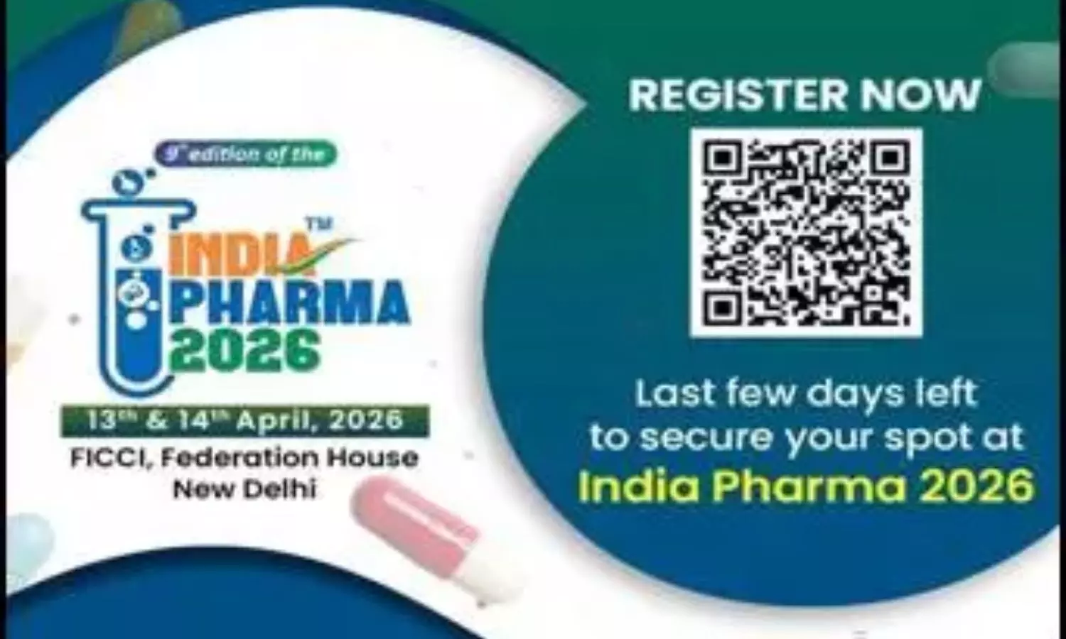 India Pharma 2026 to Drive Innovation-Led Growth in Pharma Sector